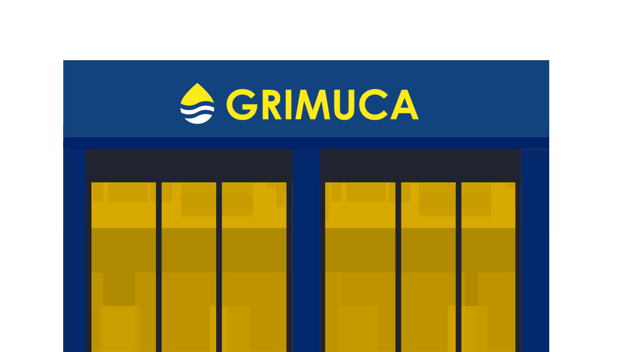Ilustración de la fachada de Grimuca Mañongo