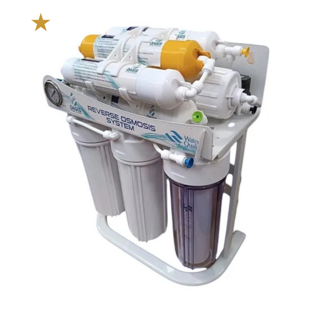 Filtro de Agua por Ósmosis Inversa de 8 Etapas - 200 GPD