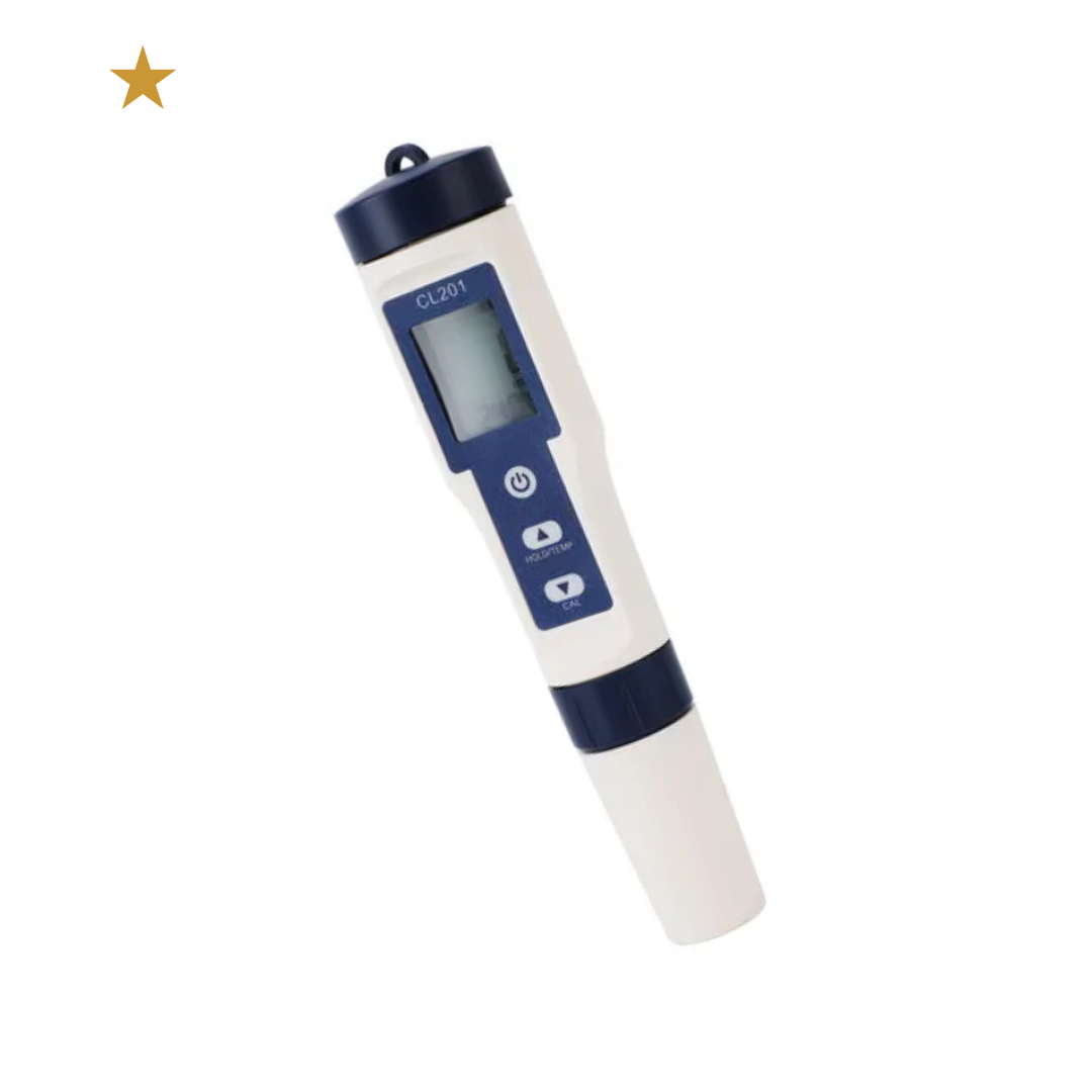 Medidor 5 en 1 Calidad de Agua - TDS / pH / EC / Temperatura / PPM