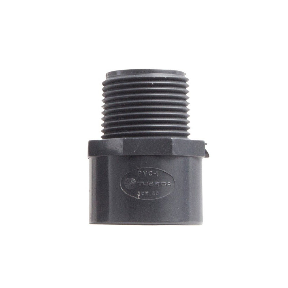 Adaptador Macho 3/4" Tubrica Pega/Rosca