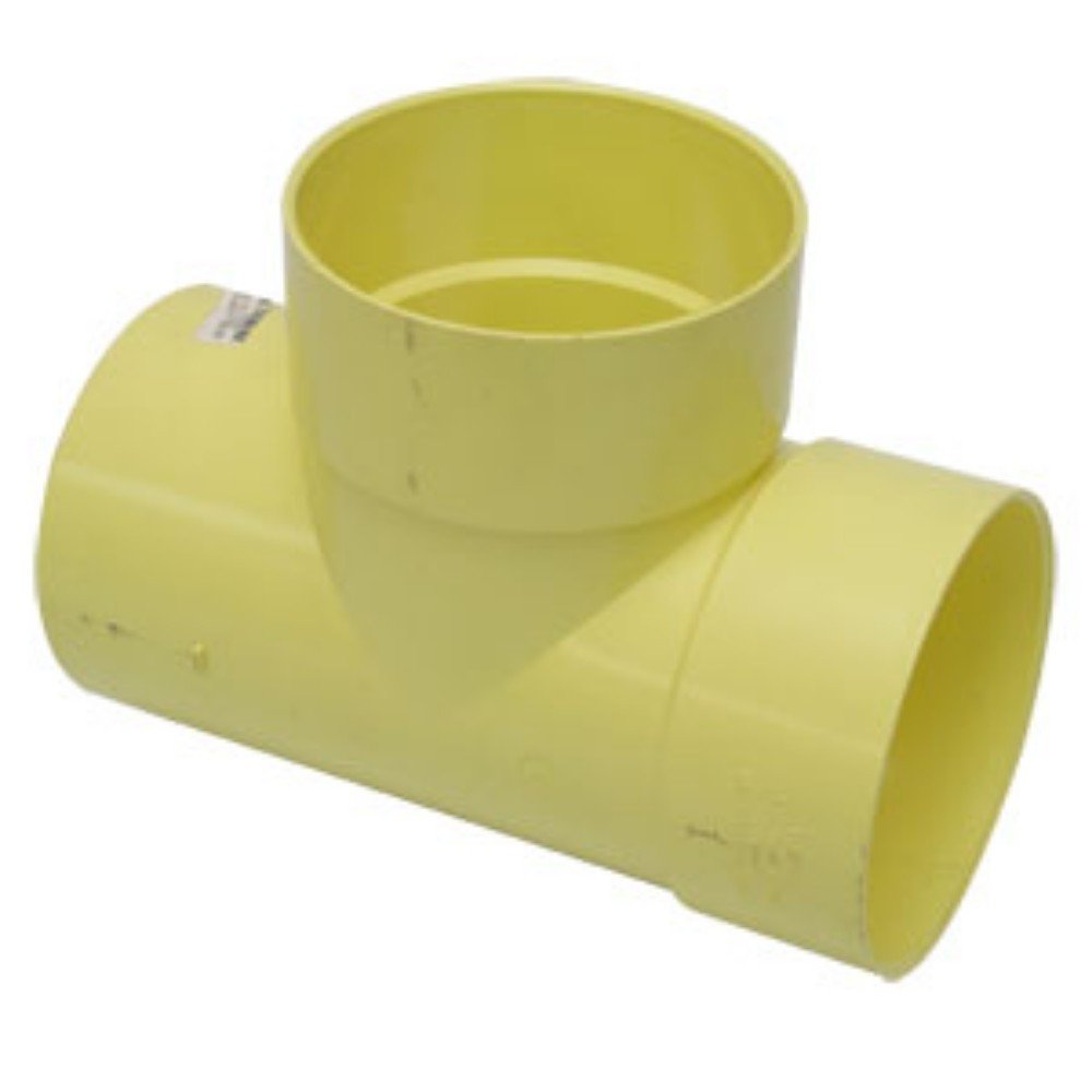 Tee 2" Tubrica Amarilla