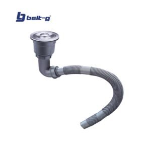 DESAGUE FREGADERO ACERO INOX. Y SIFON (KIT 1 TINA) Belt-G