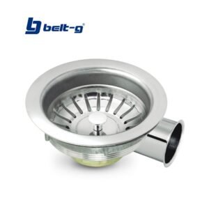 DESAGUE FREGADERO ACERO INOX. EXTENSION ACERO DE LUJO Belt-G