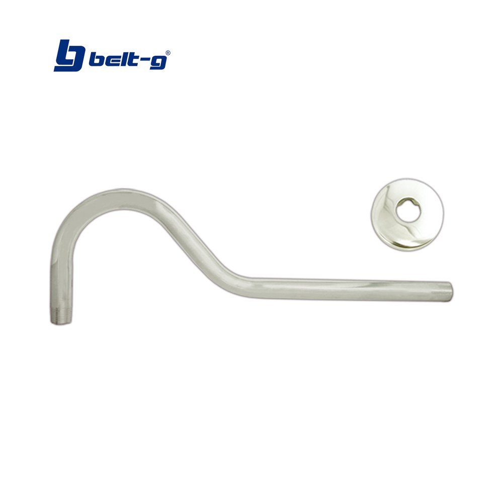 Belt-G Tubo Largo para Regadera 1/2 X Cisne Brushed
