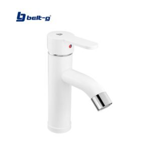GRIFO LAVAMANOS MONOMANDO JOY WHITE ABS Plus Belt-G