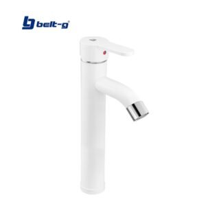 GRIFO LAVAMANOS MONOMANDO JOY (ALTO) WHITE ABS Plus Belt-G