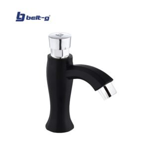 LLAVE LAVAMANOS INDIVIDUAL PUSH BOTTOM BLACK ABS Plus Belt-G