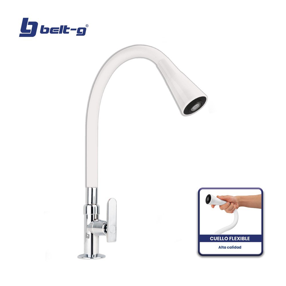 Belt-G Cuello de Cisne Flexible White Manilla Time ABS Plus