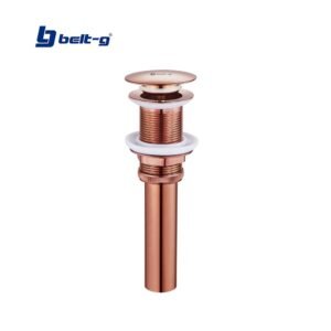 DESAGUE LAVAMANOS METAL CLICKER M/HONGO ROSE GOLD Belt-G