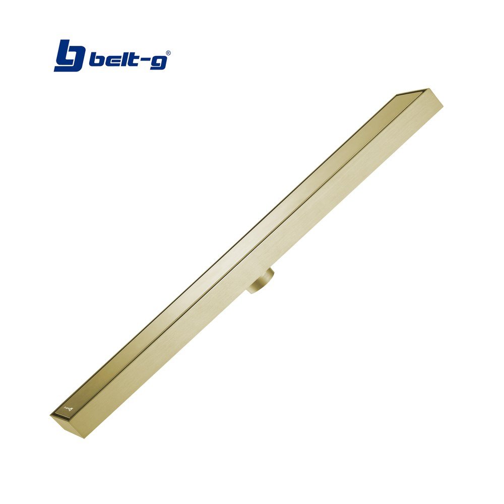 Belt-G Rejilla Acero INOX. Doble Face 60 x 5 cm Luxe Golden Brush