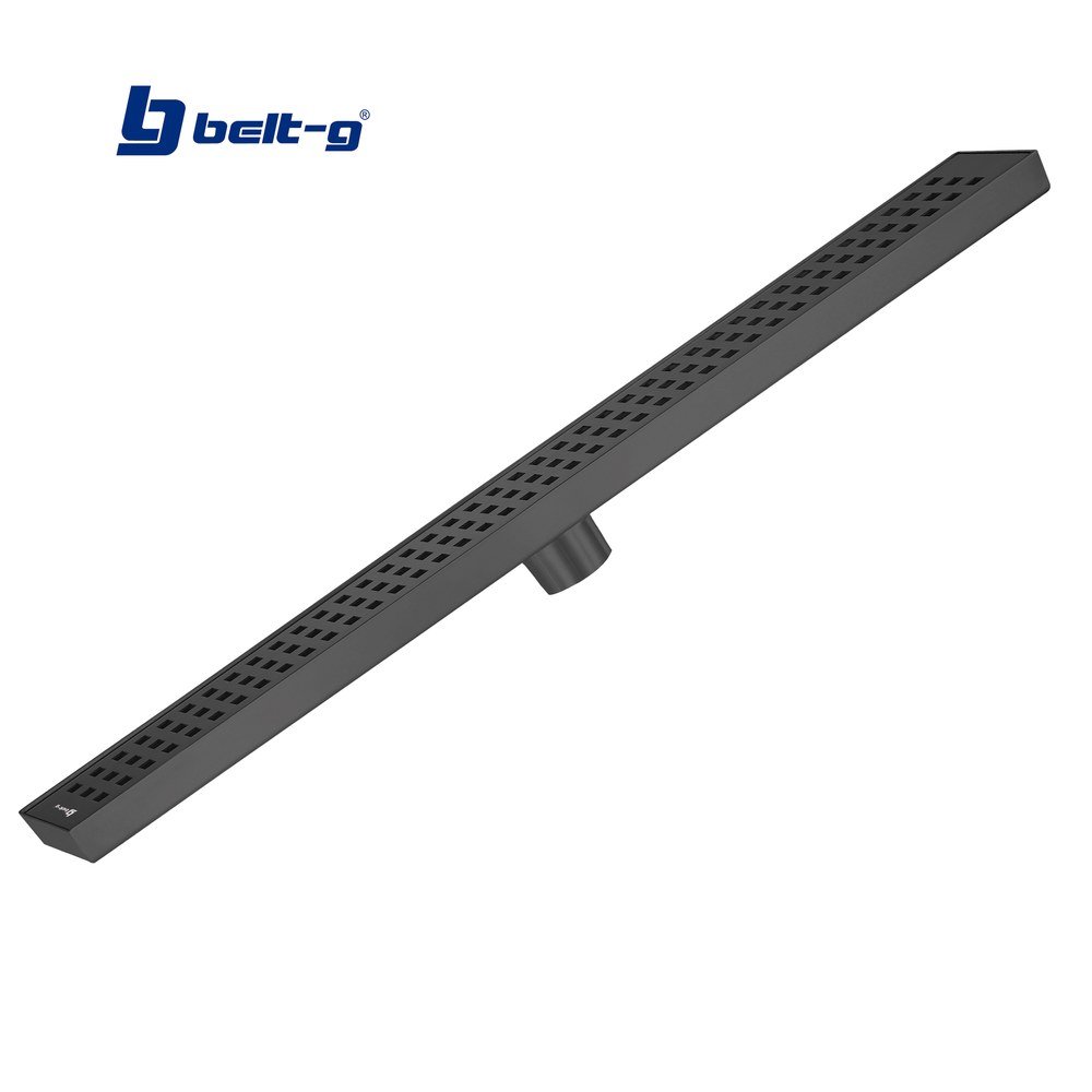 REJILLA ACERO INOX. ANTICUCARACHA 90 x 5 cm BLACK Belt-G