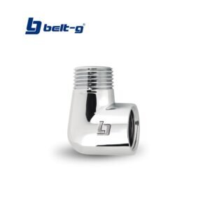 CONEXION PULIDA y CROMADA** CODO CACHIMBO DE 1/2" Belt-G