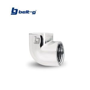 CONEXION PULIDA y CROMADA** CODO DE 1/2" x 90° Belt-G
