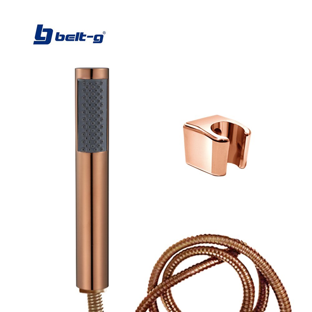 Belt-G Ducha Teléfono Tubular Deluxe Rose Gold