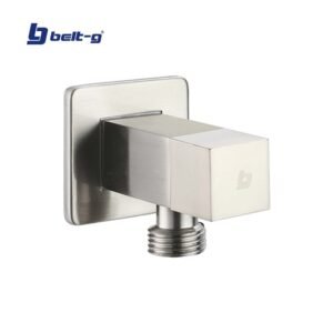 LLAVE DE ARRESTO 1/2 X 1/2 M/H ACERO INOX. SQUARE BRUSHED Belt-G