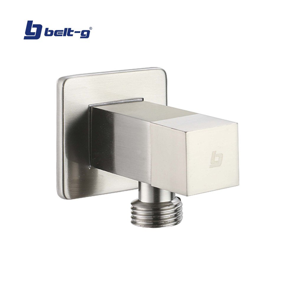 Belt-G Llave de Arresto 1/2 X 1/2 M/H Acero INOX. Square Brushed