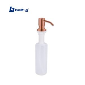 DISPENSADOR JABON LIQUIDO ACERO ROSE GOLD Mod. STD Belt-G