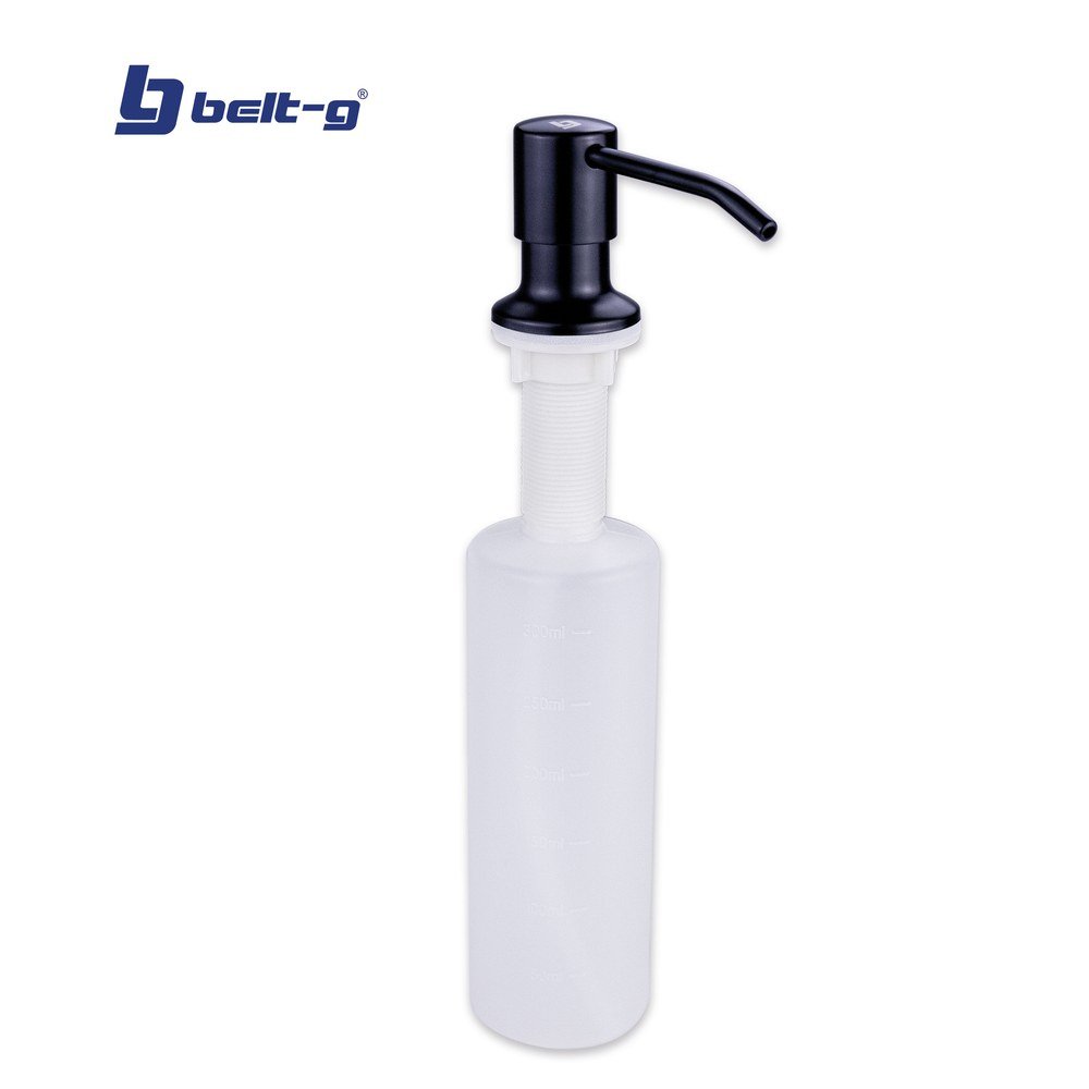 Belt-G Dispensador Jabón Líquido Acero Black Mod. STD