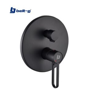 GRIFO DUCHA MONOMANDO CON DIVERTOR PRESTIGE BLACK Belt-G