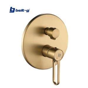 GRIFO DUCHA MONOMANDO CON DIVERTOR PRESTIGE GOLDEN BRUSH (BTO) Belt-G