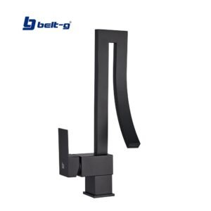 GRIFO LAVAMANOS MONOMANDO SQUARE NUVO BLACK Belt-G