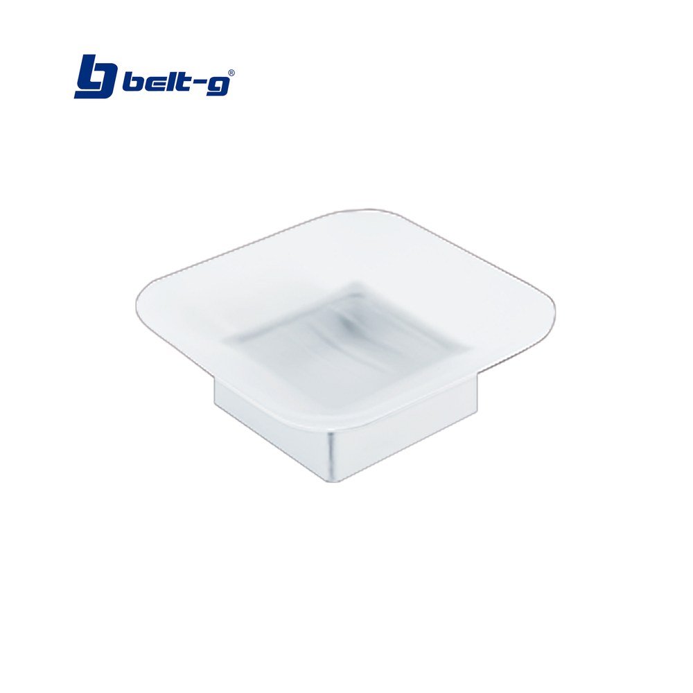 Belt-G Plato de Vidrio Cuadrado para Accesorios de Baño
