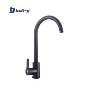 GRIFO FREGADERO MONOMANDO JOY PICO CISNE BLACK Belt-G
