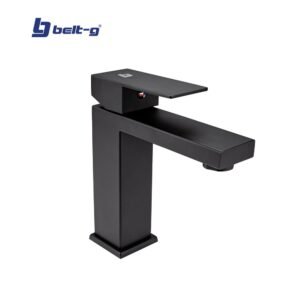 GRIFO LAVAMANOS MONOMANDO SQUARE BLACK Belt-G