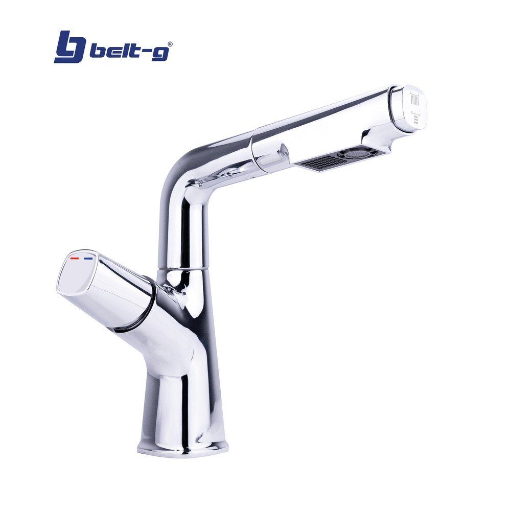 Belt-G Grifo Lavamanos Monomando Extensible Valet