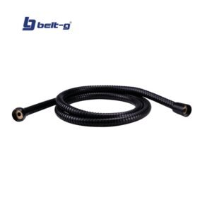 CANILLA FLEXIBLE 1/2 X 1/2 X 120cm DE LUXE BLACK Belt-G