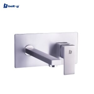 GRIFO PARED MONOMANDO SQUARE BRUSHED Belt-G