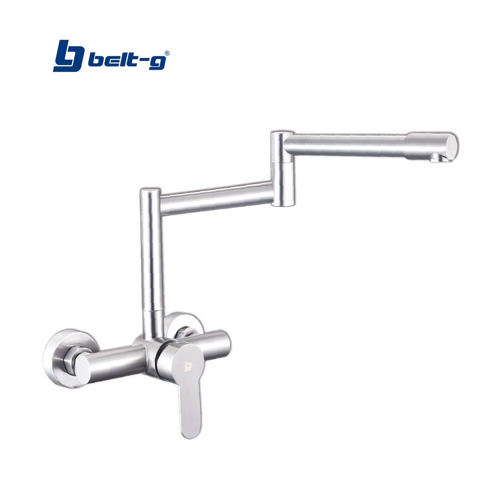 GRIFO PARED MONOMANDO JOY PLEGABLE BRUSHED Belt-G