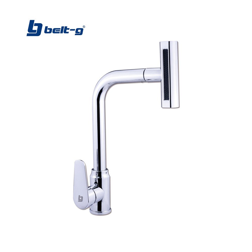 Belt-G Grifo Fregadero Monomando Glow Extensible Twist
