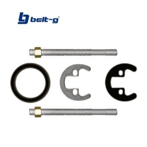 KIT FLANGE 2 TORNILLOS P/INST. MONOMANDO DE 40mm Belt-G