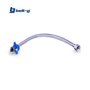 CANILLA FLEXIBLE 1/2 X 1/2 X 40cm MALLA DE ACERO Belt-G