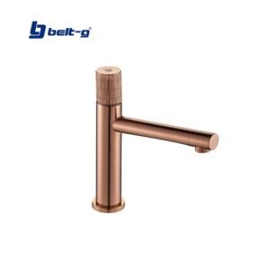 GRIFO LAVAMANOS MONOMANDO SLOTT ROSE GOLD Belt-G