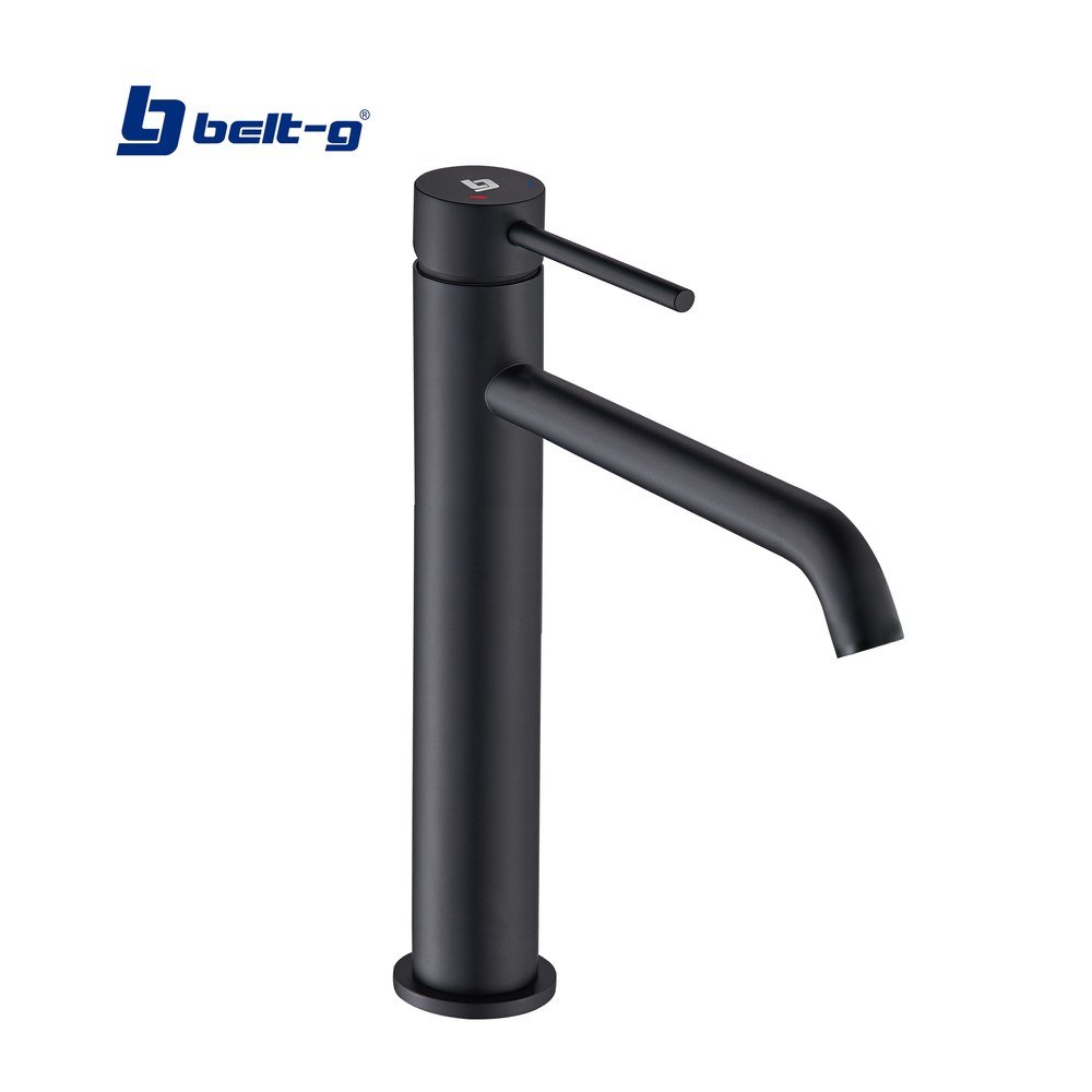 Belt-G Grifo Lavamanos Monomando Bridge (Alto) Black