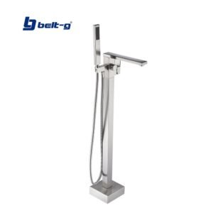 GRIFO PIE MONOMANDO PARA BAÑERA SQUARE BRUSHED Belt-G