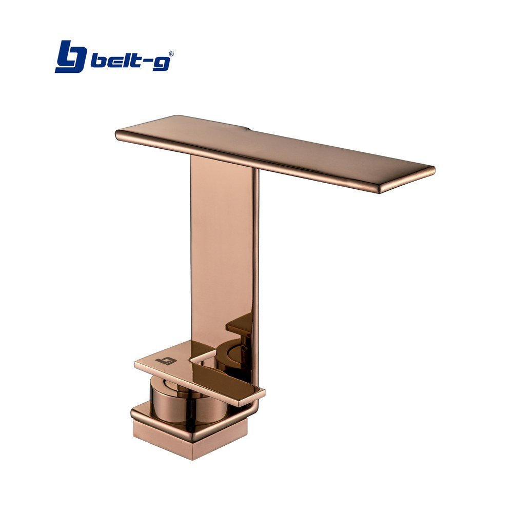 Belt-G Grifo Lavamanos Monomando Azzu Rose Gold