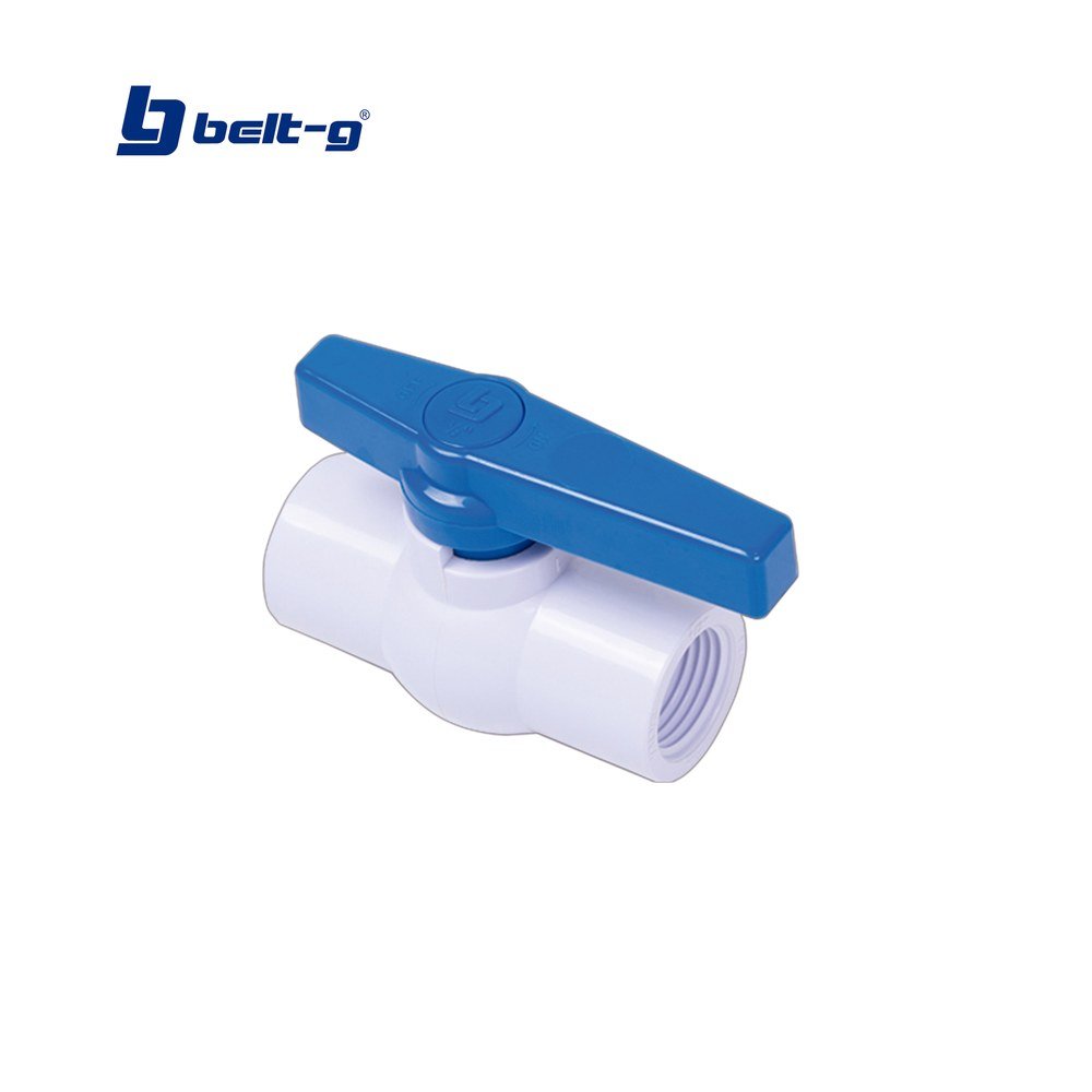LLAVE DE BOLA PVC PARA ROSCAR 1/2" Belt-G