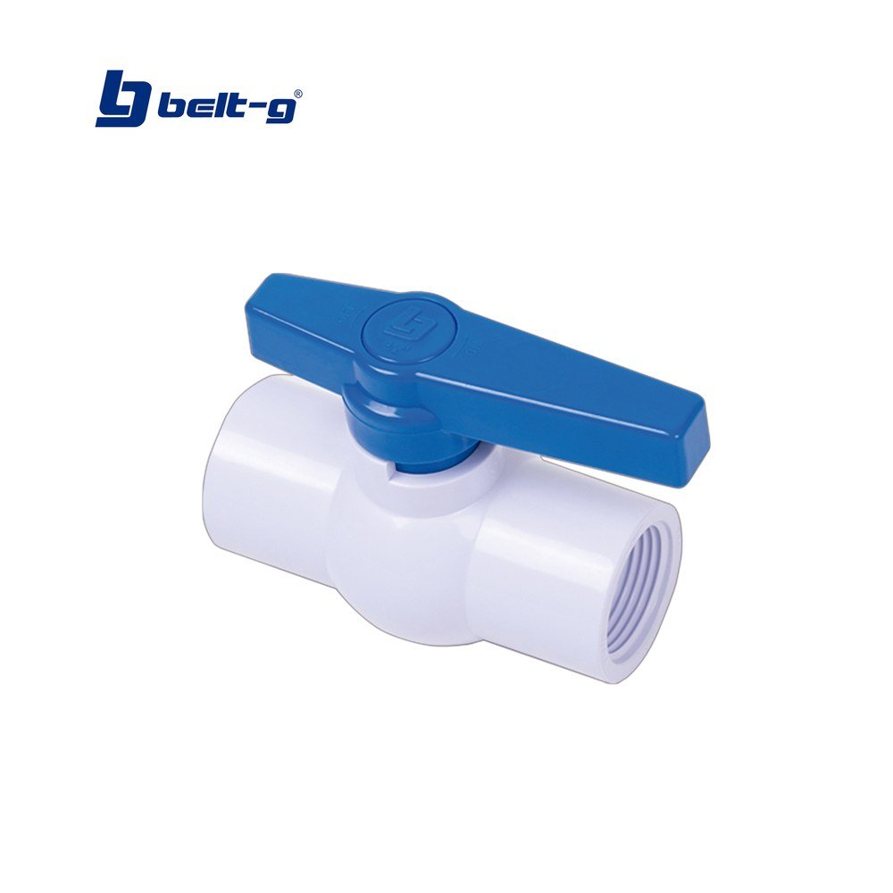 LLAVE DE BOLA PVC PARA ROSCAR 3/4" Belt-G