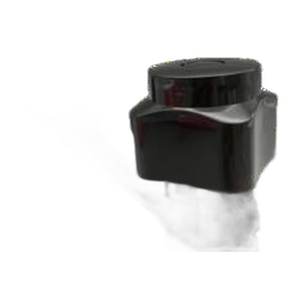 Llave para lavamanos individual en ABS manilla Crown negro mate Jappy