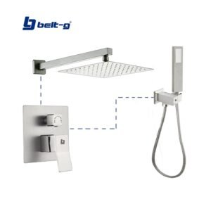KIT DUCHA PIAZZA BRUSHED Belt-G