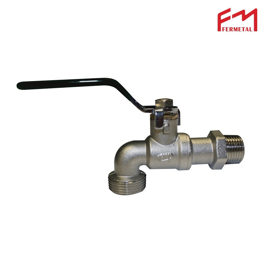 Llave de bola para manguera pesada de 1/2"