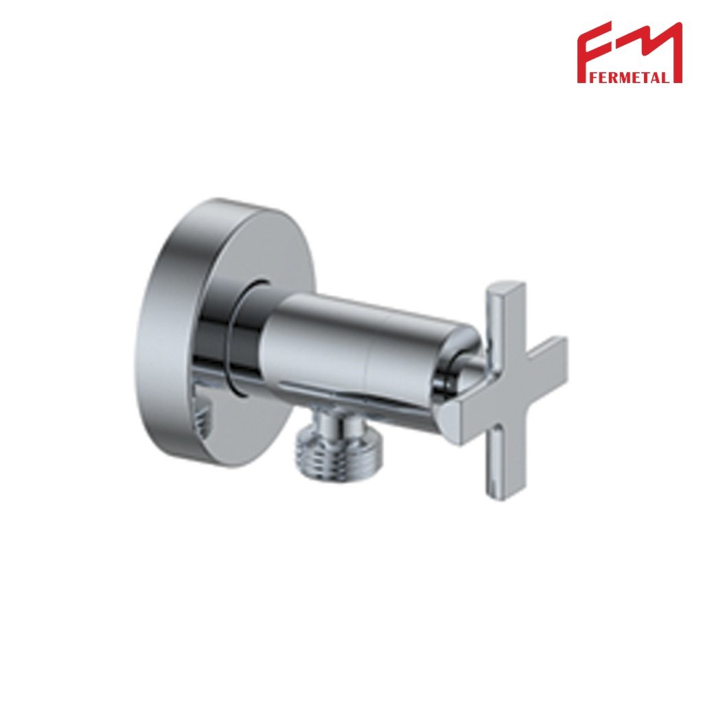 Llave de arresto para ducha teléfono manilla Cross II de 1/2" x 1/2" Premium