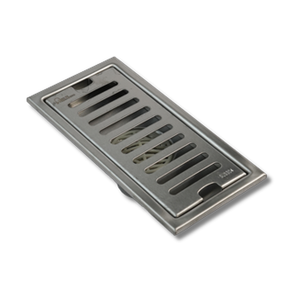 Regilla centro piso 2" Lineal satinada 20 cm