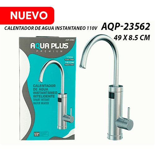 Grifería C/calentador de Agua Instantaneo 110V Aqua Plus