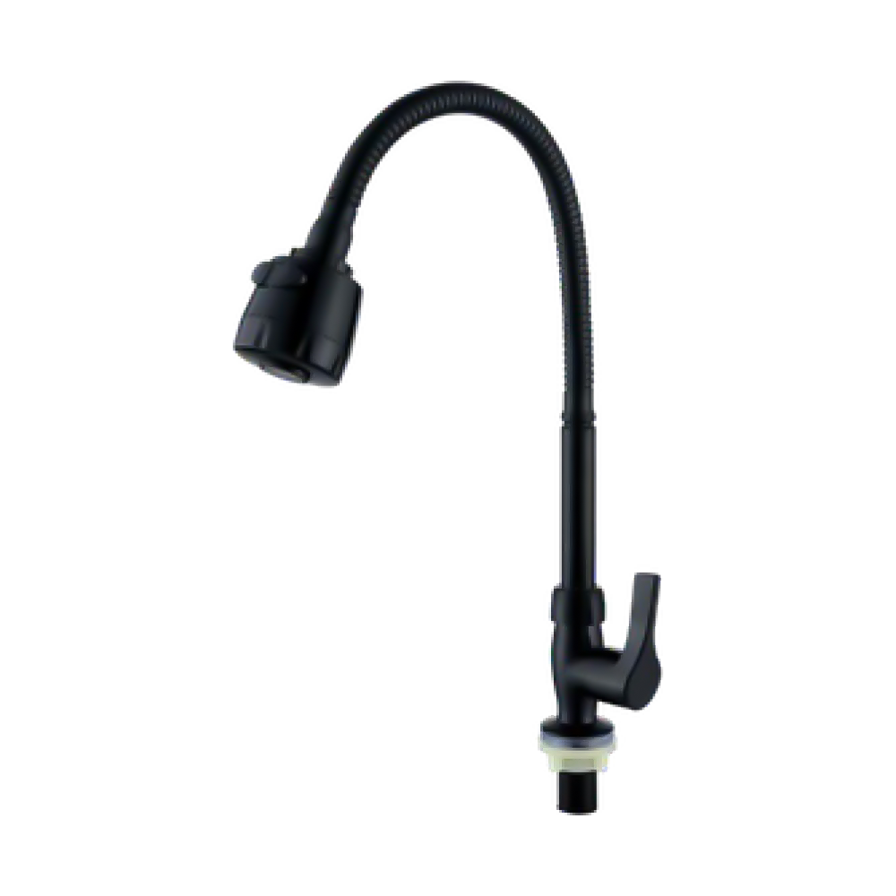 Grifería para Fregadero Acquabella Negra Zambeze