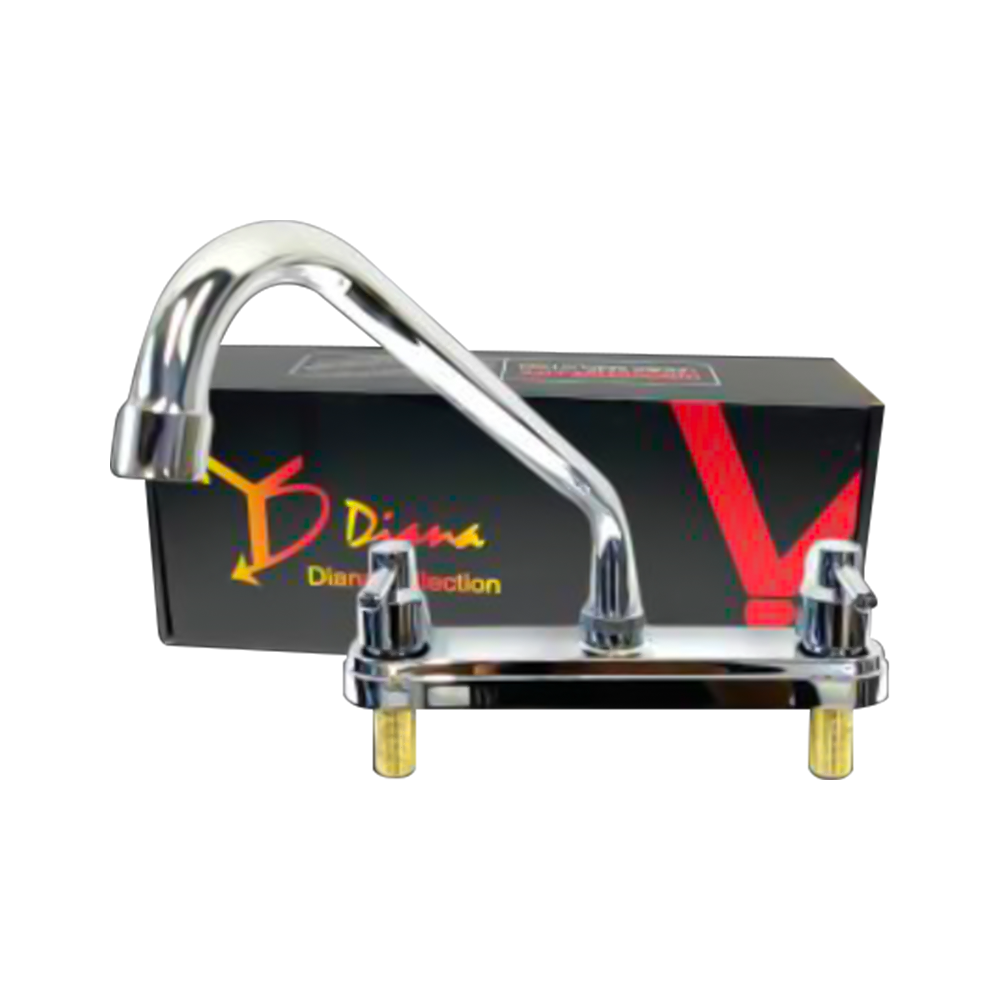 Llave Fregadero Doble Cuerpo Metálico / Plástico DY1080