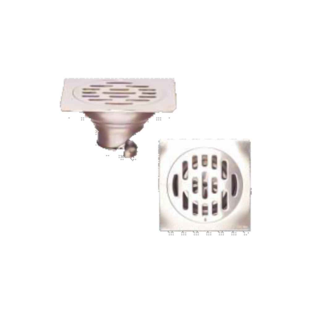 Centro Piso Redondo Metálico Desc 2" / Diametro Superior 4" Zl- 201A